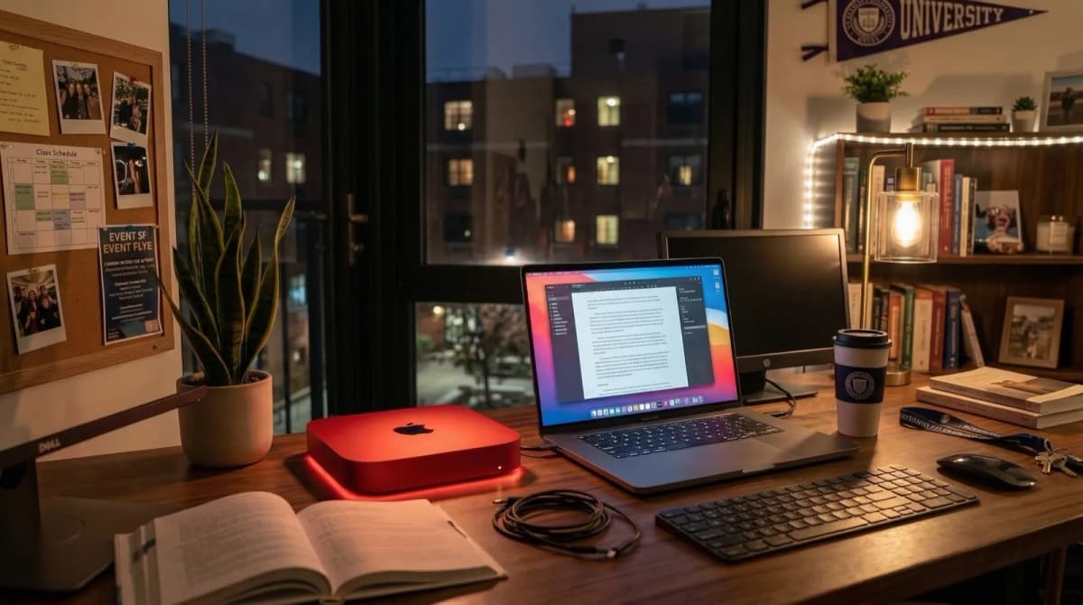 Am in your dorm — never lets you fall behind